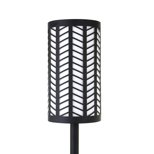 Homeroots 63" Black Torchiere Floor Lamp With Black Drum Shade  Metal 523590