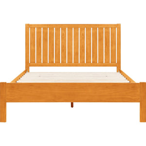 HomeRoots Black Solid Wood Bed Frame - Modern Minimalist Design with Sturdy Support, Under-Bed Storage & Durability Cherry King 523629