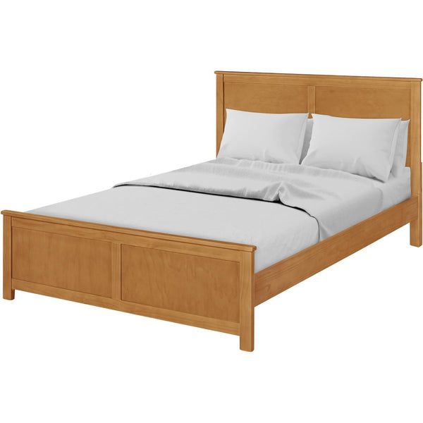 HomeRoots Brown Solid Wood King Bed Frame - Elegant Design with Sturdy Support & Unique Natural Character 523663