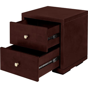 HomeRoots Brown Solid Wood Queen Bed Frame with Slat-Back Design & Storage Drawers for Stylish Bedrooms 523690