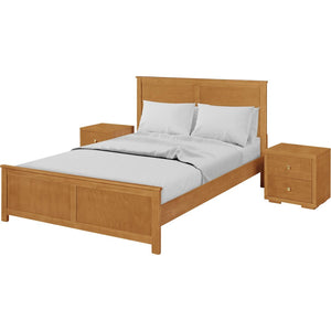 HomeRoots Brown Solid Wood King Bed Frame with Built-In Storage Drawers for Rustic Style & Comfort 523711