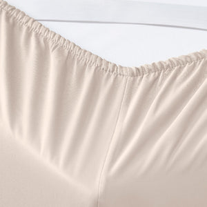 HomeRoots Six Piece Blush Tencel Lyocell Sheet Set - Luxurious Softness, Breathable & Wrinkle-Resistant Comfort 523876