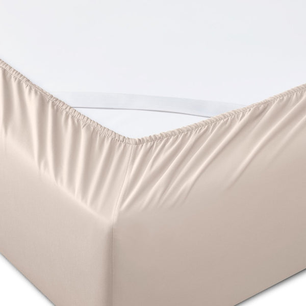 HomeRoots Six Piece Blush Tencel Lyocell Sheet Set - Luxurious Softness, Breathable & Wrinkle-Resistant Comfort 523876