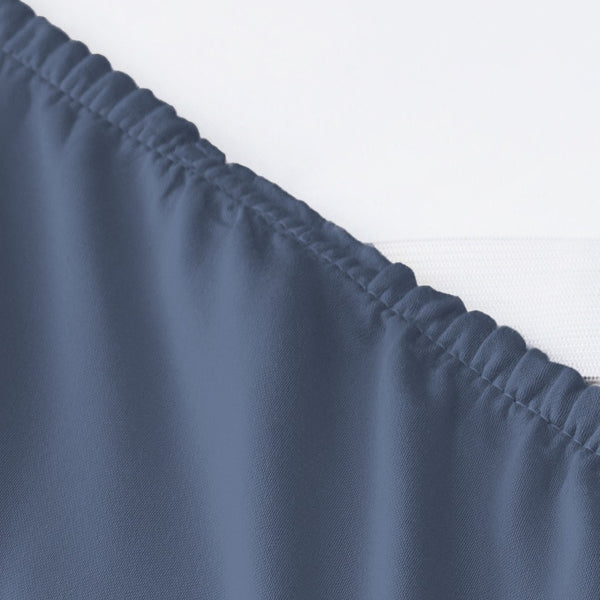 HomeRoots Six Piece Blue Tencel® Lyocell Queen Sheet Set - Silky Soft, Wrinkle-Resistant Luxury for Comfort 524187