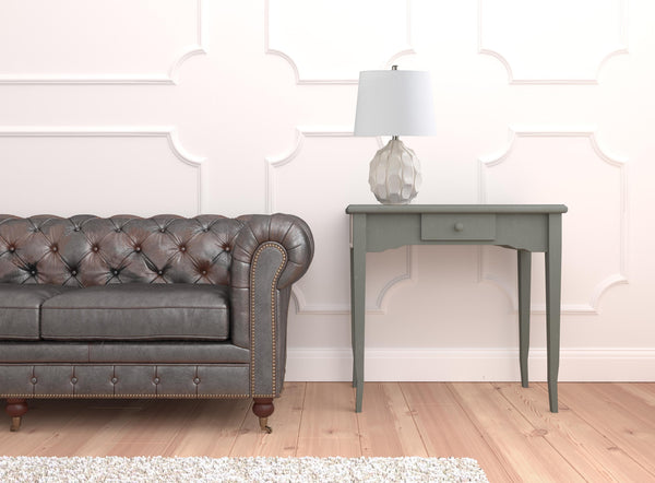 Homeroots 22" Cream Ceramic Faceted Table Lamp With Off White Drum Shade   524251