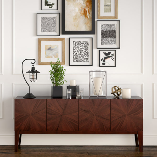 Homeroots 22" Black Metal Arched Table Lamp With Black Cage Shade   524331