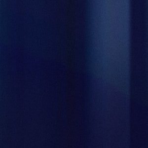 Homeroots 25" Navy Blue Ceramic Cylinder Table Lamp With White Drum Shade   524336