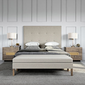 Homeroots 23" Brass Glass Table Lamp With White Drum Shade   524354