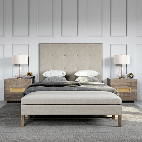 Homeroots 23" Brass Glass Table Lamp With White Drum Shade   524354