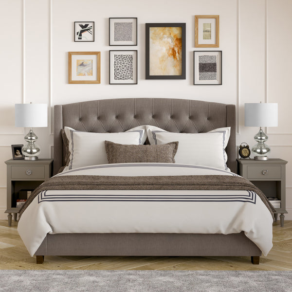 Homeroots 23" Silver Glass Gourd Table Lamp With White Drum Shade   524361