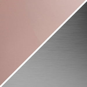 Homeroots 28" Dusty Rose Porcelain Cylinder Table Lamp With White Drum Shade   524431