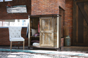 Homeroots 55" Brown Solid Wood Three Drawer Gentlemans Chest  Solid Wood 524577