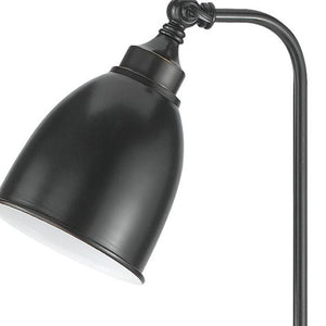 HomeRoots 27" Bronze Metal Lantern Table Lamp - Adjustable Height, Timeless Design for Home & Office Use 524650