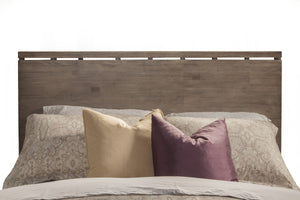 Homeroots Gray Wood King Bed Frame  Wood 524805