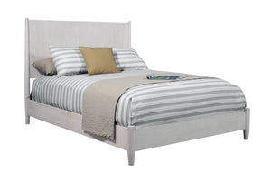 Homeroots Gray Wood California King Bed Frame  Wood 524819