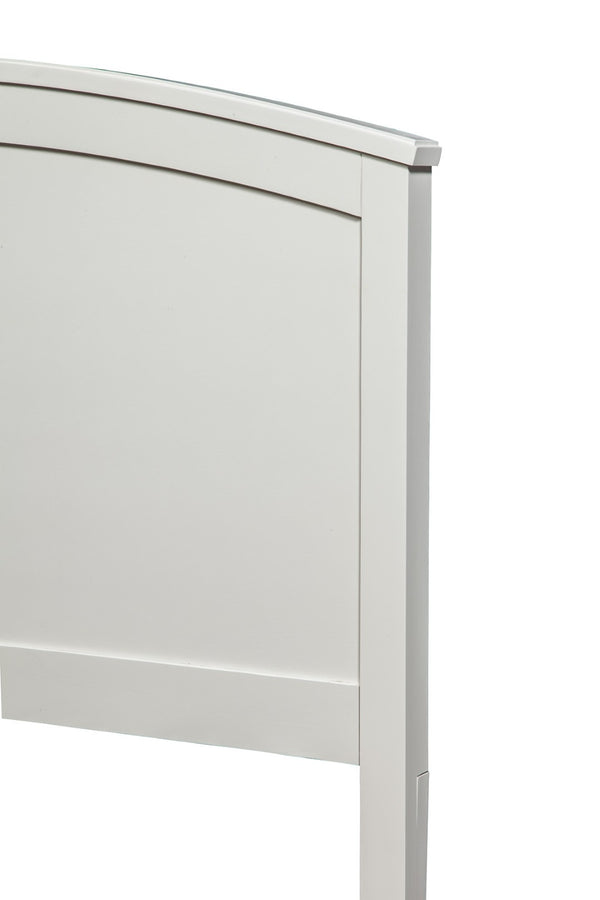 Homeroots White Solid Wood California King Bed Frame - Stylish Comfort For A Cozy And Inviting Bedroom Retreat  Wood 524827