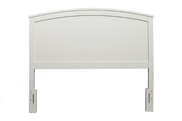 Homeroots White Solid Wood King Bed Frame - Luxurious Design For Ultimate Comfort & Stylish Bedroom Oasis  Wood 524828