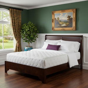 HomeRoots Brown Wood Full Bed Frame - Timeless Design with Durable Support for a Cozy and Inviting Bedroom 524837