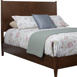 Homeroots Brown Solid Wood Full Bed Frame - Mid-century Style For A Cozy And Stylish Bedroom Retreat  Wood 524844