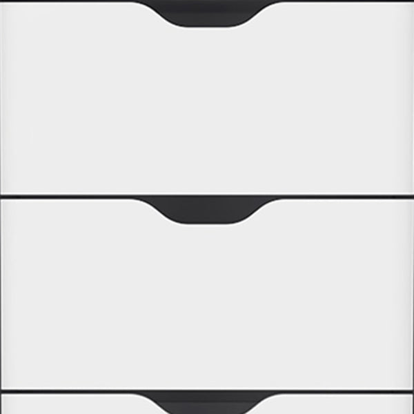 Homeroots 18" White Five Drawer Standard Chest  Manufactured Wood 524961