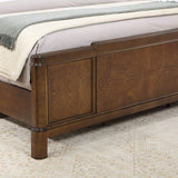 English Elm Steve Silver - Milan - Queen Bed - Dark Brown