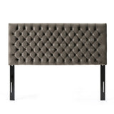 Christopher Knight Home® - Noble House - Jezebel Glam Full/Queen Tufted Velvet Headboard