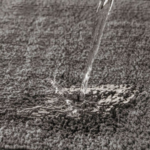 English Elm 100% Cotton Heavyweight Bath Rug Reversible Tufted Plush Spa Feel Bathroom Floor B035P280517