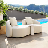 Sunny Isles Loveseat Beige 704019 Zuo Modern