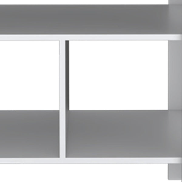 HomeRoots 35" Stylish Natural and White Wood Kitchen Island with Ample Storage for Modern Spaces & Prep Tasks 526158