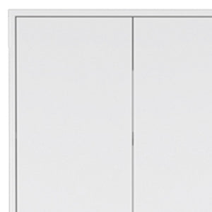 HomeRoots 71" Modern White Pantry Cabinet - Stylish Storage Solution for Kitchens, Laundry, & Tight Spaces 526169