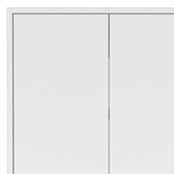 HomeRoots 71" Modern White Pantry Cabinet - Stylish Storage Solution for Kitchens, Laundry, & Tight Spaces 526169