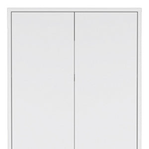 HomeRoots 71" Modern White Pantry Cabinet - Stylish Storage Solution for Kitchens, Laundry, & Tight Spaces 526169