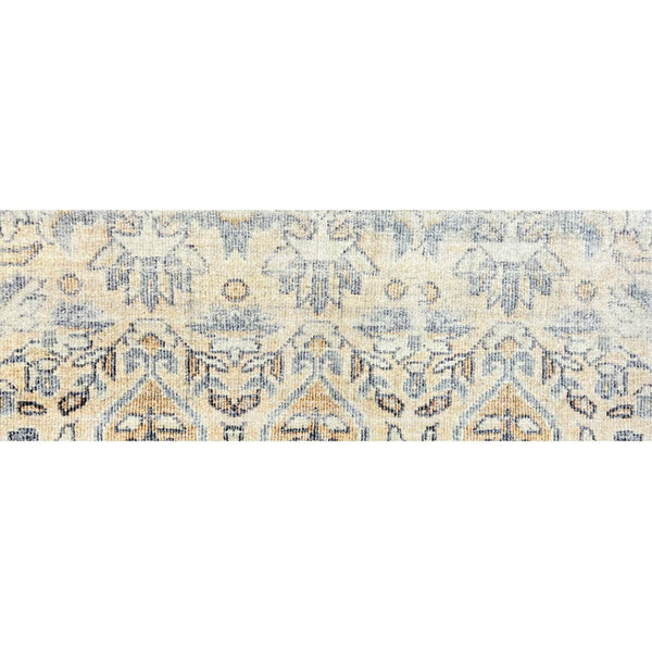 HomeRoots 2' X 6' Gray Moroccan Runner Rug - Durable, UV-Protected, Stain-Resistant for High-Traffic Spaces 526183