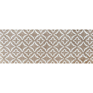 Homeroots 2' X 6' Sand Moroccan Machine Tufted Runner Rug With Uv Protection  Synthetic 526195