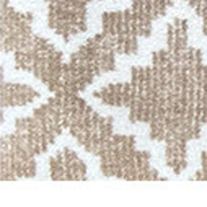 Homeroots 2' X 6' Sand Moroccan Machine Tufted Runner Rug With Uv Protection  Synthetic 526195