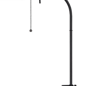 HomeRoots 57" Bronze Metal Floor Lamp with Adjustable Square Shade - Elegant Lighting for Home & Office 526224