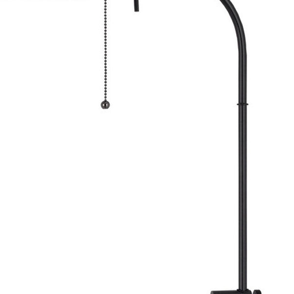 HomeRoots 57" Bronze Metal Floor Lamp with Adjustable Square Shade - Elegant Lighting for Home & Office 526224