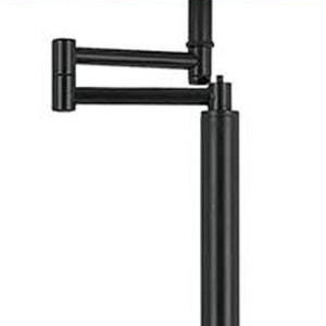 HomeRoots 60" Bronze Swing Arm Floor Lamp with Adjustable Shade for Reading, Modern Elegance, and Versatility 526237