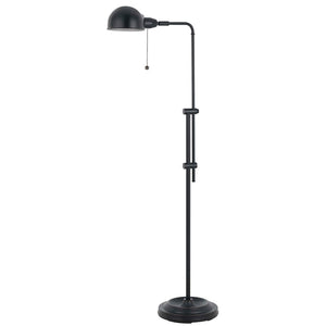 HomeRoots 58" Bronze Adjustable Floor Lamp with Elegant Dome Shade for Classic Home Decor & Ambient Lighting 526255