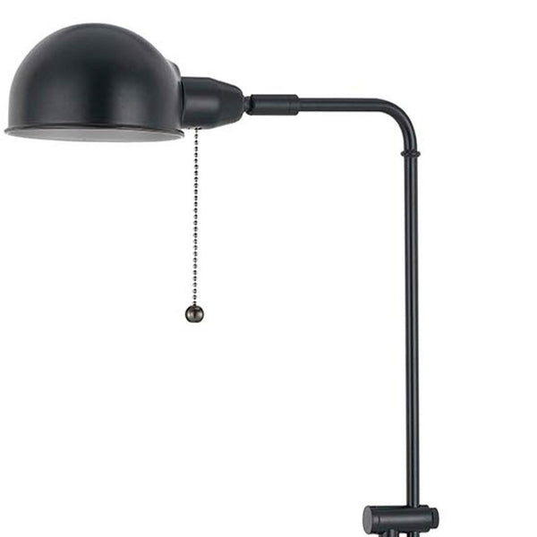 HomeRoots 58" Bronze Adjustable Floor Lamp with Elegant Dome Shade for Classic Home Decor & Ambient Lighting 526255
