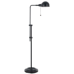 HomeRoots 58" Bronze Adjustable Floor Lamp with Elegant Dome Shade for Classic Home Decor & Ambient Lighting 526255
