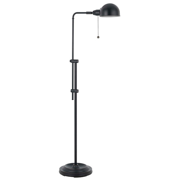 HomeRoots 58" Bronze Adjustable Floor Lamp with Elegant Dome Shade for Classic Home Decor & Ambient Lighting 526255