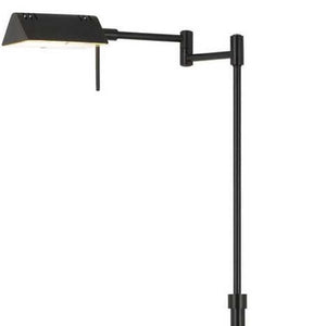 HomeRoots 61" Bronze Adjustable Swing Arm Floor Lamp - Stylish, Versatile Design with Dimming and LED Efficiency 526277