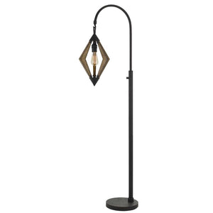 HomeRoots 67" Elegant Black Traditional Floor Lamp with Dimmable Lighting, Perfect for Any Room Décor 526278