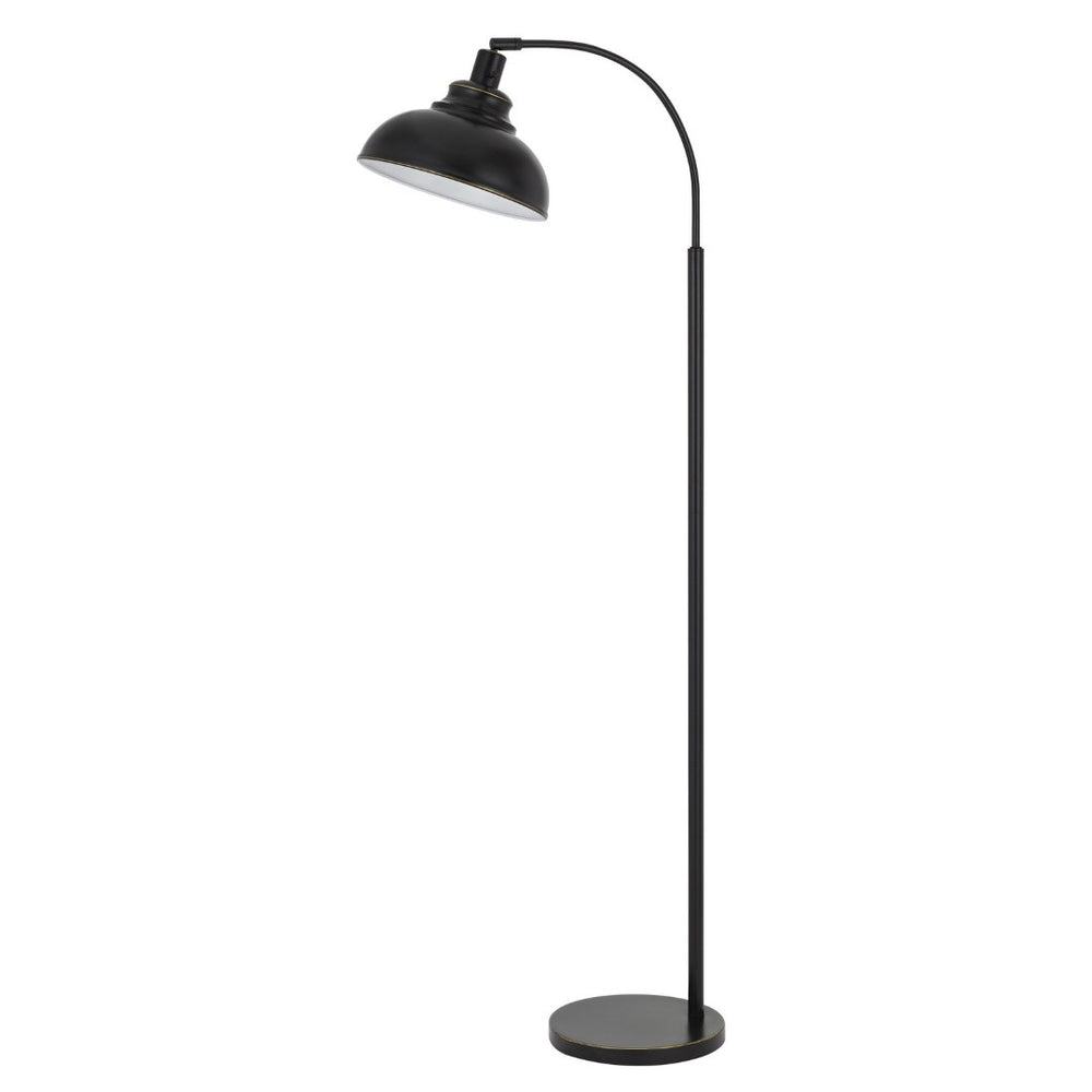HomeRoots 61" Bronze Traditional Floor Lamp – Elegant Design with Adjustable Shade for Ambient Lighting at Home 526283