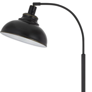 Homeroots 61" Bronze Traditional Shaped Floor Lamp  Metal 526283