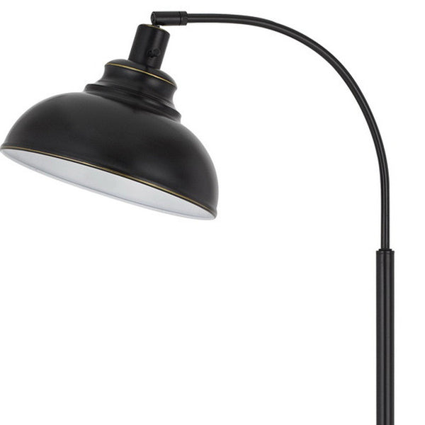 Homeroots 61" Bronze Traditional Shaped Floor Lamp  Metal 526283