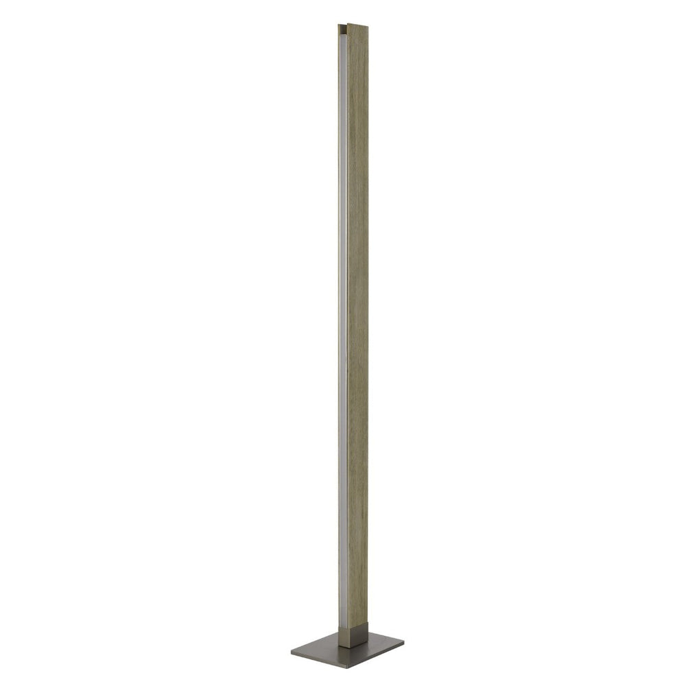 HomeRoots 61" Brown Traditional LED Floor Lamp - Classic Design, Warm Illumination & Durable Metal Base for Home 526285