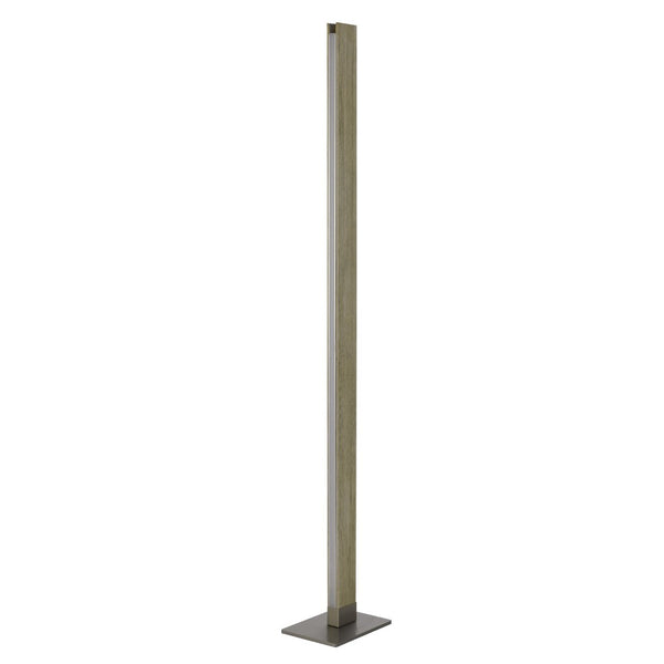 HomeRoots 61" Brown Traditional LED Floor Lamp - Classic Design, Warm Illumination & Durable Metal Base for Home 526285