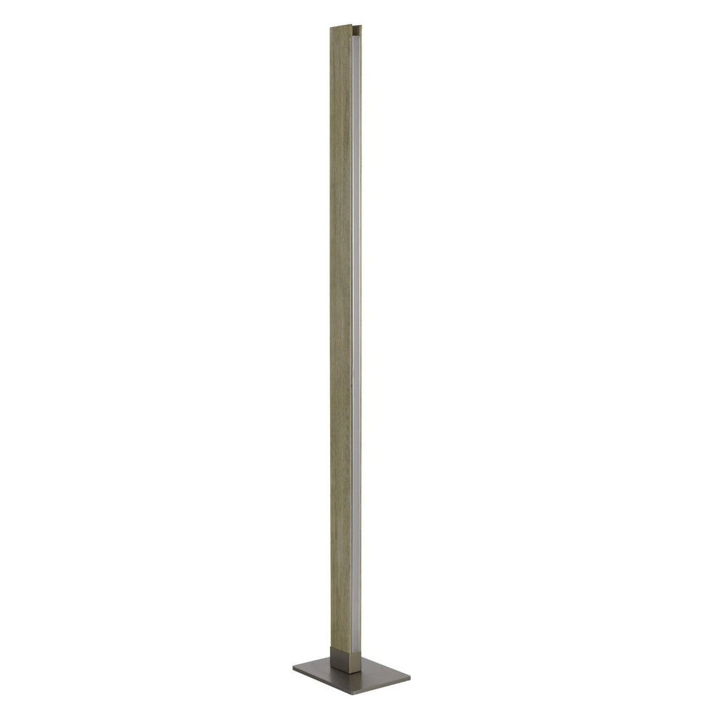 HomeRoots 61" Brown Traditional LED Floor Lamp - Classic Design, Warm Illumination & Durable Metal Base for Home 526285